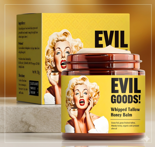 Bálsamo de Sebo de Res y Miel - Hidratación Ancestral - 120g