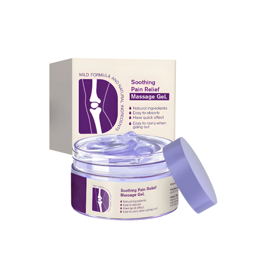 Gel Morado K de Masaje con Cúrcuma y Aceite de Emú | Gel Botánico de Absorción Rápida para Masaje Muscular Post-Actividad Física