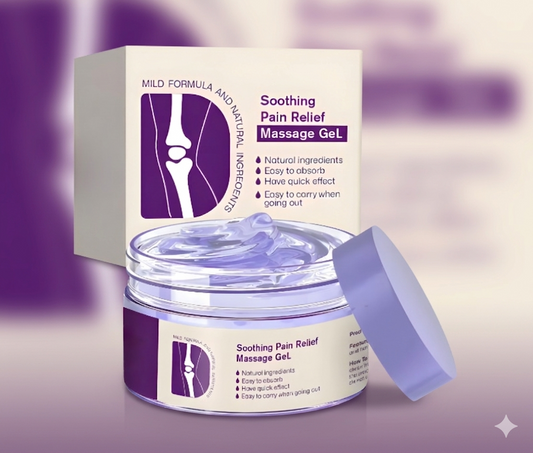 Gel Morado K de Masaje con Cúrcuma y Aceite de Emú | Gel Botánico de Absorción Rápida para Masaje Muscular Post-Actividad Física